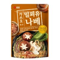 샘표 샤브샤브육수 가쓰오 밀푀유나베 500g