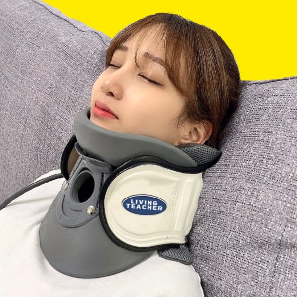 리빙선생 수직 목견인기 추간판 디스크 목보호대