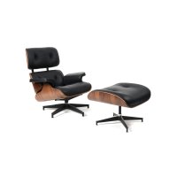 임스 라운지 체어 문재인 대통령 안락 천연 소가죽 의자 eames lounge chair