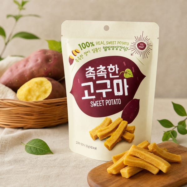 오성물산 촉촉한 고구마 말랭이 원물간식
