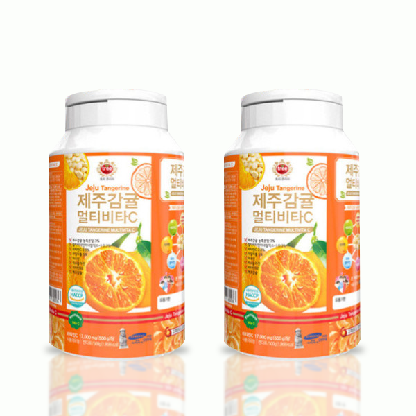 <b>제주</b>감귤 멀티비타C 500g x 2개 츄어블