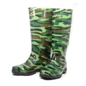 펭귄 고무 남자장화 농사 농사용 갯벌 낚시 텃밭 작업 보생 얼룩무늬