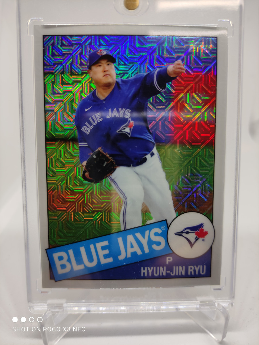 2020 Topps Update Chrome Silver CPC15 류현진 야구 MLB 카드