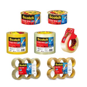3M 스카치 포장용 테이프 3615 (48mmx50m) 투명 갈색