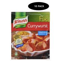 Knorr Fix for Currywurst Sauce 크노르 픽스 커리부어스트 소스 100g 10팩