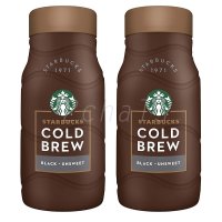 스타벅스 콜드브루 블랙 액상 커피 40oz(2.4lb) 2펙 Starbucks Cold Brew Coffee, Black Unsweetened