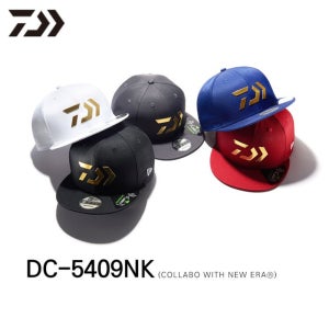 다이와 뉴에라 콜라보 스냅백 캡 금장 낚시 모자 DC-5409NK