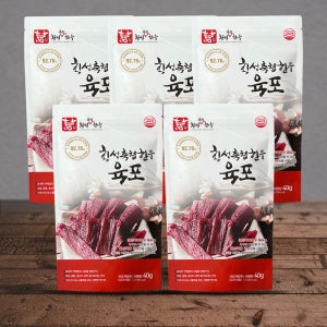 [횡성축협한우] 횡성축협한우육포 (40gx5개)