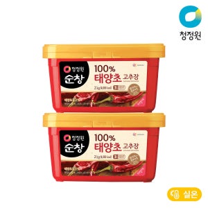 청정원 순창 태양초 고추장 2kg, 2개