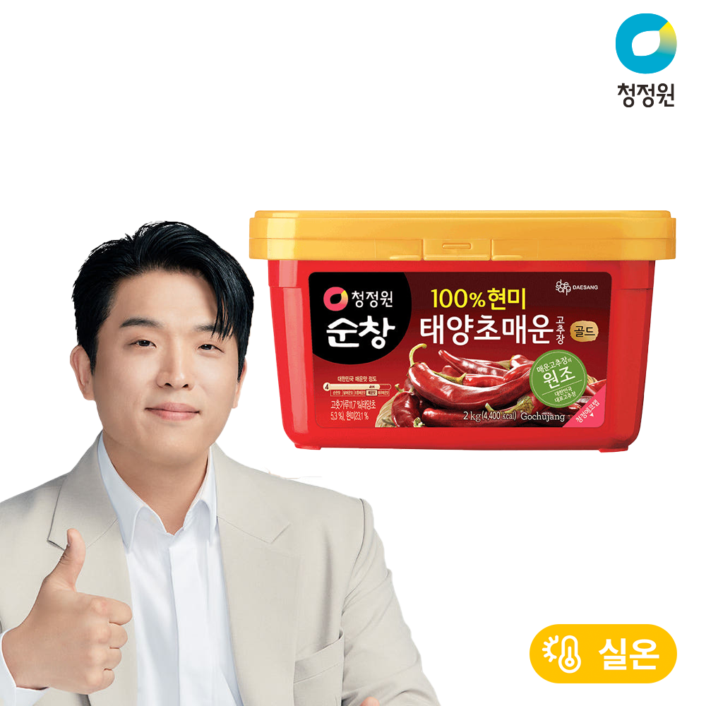 청정원 순창 현미 태양초 매운고추장 2kg, 1개