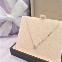 [골든듀] 벨라루체 3부(0.3ct) 목걸이 18K 다이아몬드 일체형 목걸이 211300537