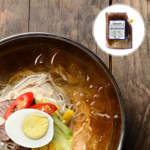 진수미 동치미 냉면 육수 업소용 소스 농축액 쇠고기맛 1kg, 1개