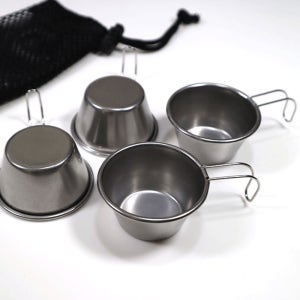 캠핑소주잔 캠핑식기 그릇 미니 시에라컵 4P세트