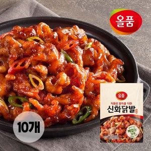 올품 신화 뼈없는 닭발 2kg (200g X 10봉) 무뼈 직화구이 냉동