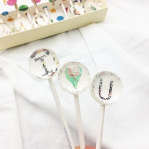 오브세이 화이트데이 선물 수제 사탕 캔디 여자친구 선물 I LOVE YOU 딸기맛 12개입