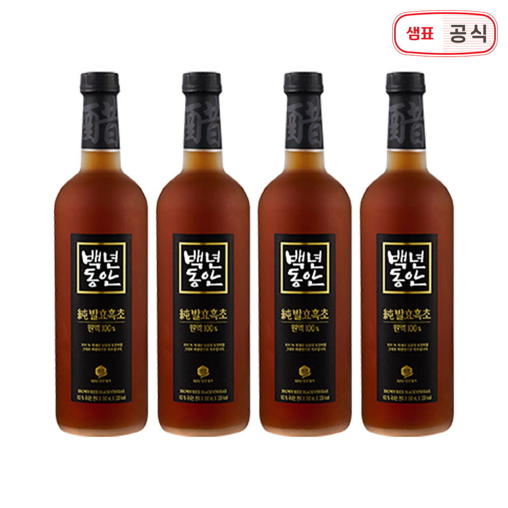 샘표 백년동안 순발효흑초 원액 제품 이미지