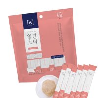 월간스틱 닭가슴살연어 30개입+6P 고양이 츄르 국내산 대용량 고양이간식