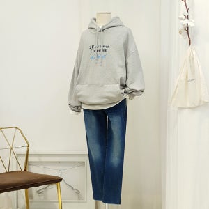 포스트모던 디자인 Baron - 언디파인 후드티 (3컬러)