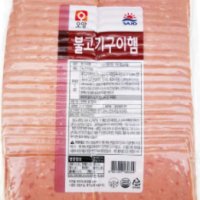 사조오양 불고기구이햄 1kg 슬라이스햄 50장 토스트 샌드위치 햄버거