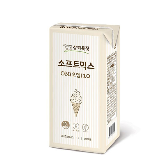 상하목장 소프트믹스 아이스크림원액 아이스박스무료포장