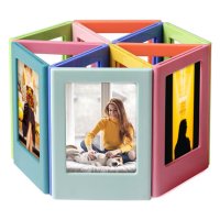 자동 필름 카메라 플로라이드 프린트 후지캠립 미니미니 종이 냉장고로 액자 자석 블록 포토