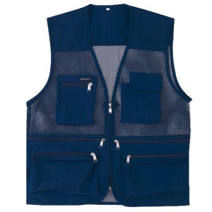 T/C 망사 조끼 9칼라 DV 112