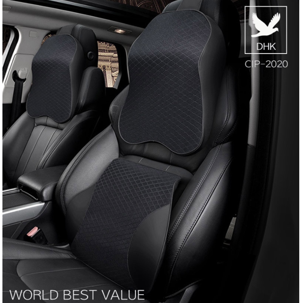 쿠션 헤드 차 목쿠션 차량 차량용 등쿠션 프리미엄 목베개 메모리 등받이 허리 시트 라텍스