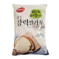 대두 강력 쌀가루 3kg 햇쌀마루 쌀베이킹