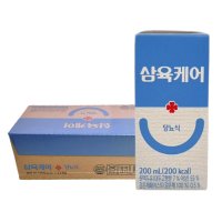 삼육케어 당뇨식 200ml 24팩 당뇨 영양식 단백질 간식 두유