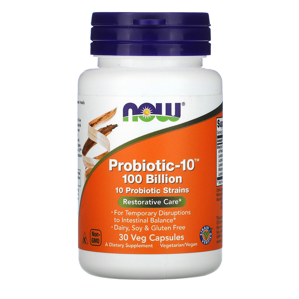 <b>나우푸드</b> 프로바이오틱-10 1000억 유산균 베지캡슐 30정