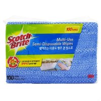 코스트코 3M 스카치 브라이트 다용도 빨아쓰는 행주 청소포 100매