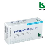 [당일발송] 독일 셀레늄 비오신 셀레나제 퍼오랄 50pcs x 1ml biosyn selenase 50 peroral