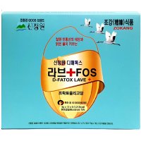 라브플러스FOS 스틱 5g x 60포