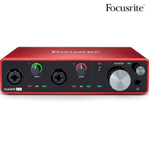 Focusrite Scarlett 4i4 3Gen 포커스라이트 오디오인터페이스 (루프백)
