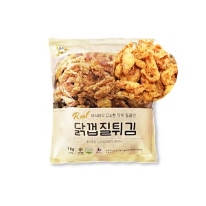 상도 닭껍질튀김 1kg 바삭한 치킨 껍질 후라이드 안주