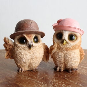 미니 부엉이 장식 인테리어 소품 집들이선물