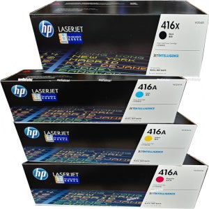 HP 컬러 레이저젯 프로 M454 프린터 정품 검정 칼라 토너 카트리지 W2040 4색구매
