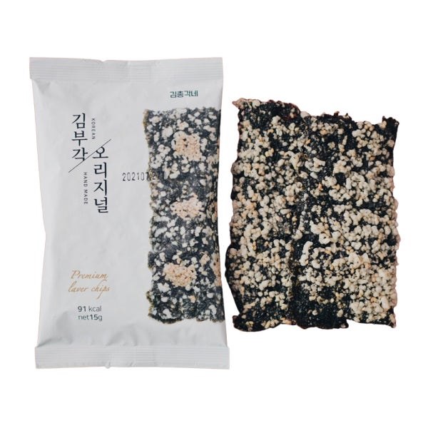 김총각네 수제 찹쌀 김부각 15g x 30팩
