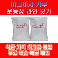 석회가루 12KG 마그네샤 백회가루 학교용품 운동장 라인기 체육용품 피구 축구 라인