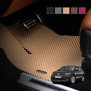 엠보싱3D 미로카매트 / 폭스바겐 티구안 올스페이스 2세대 뉴 전 시리즈 전용 차매트