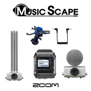 ZOOM F1-SP MSH-6 영상제작용 샷건마이크 스테레오마이크 레코더