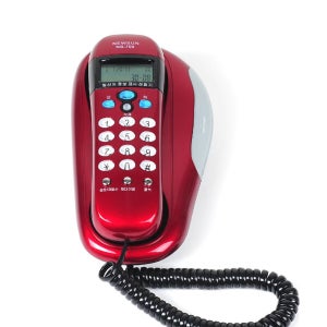 뉴썬 NS-700 발신자 벽걸이전화기 / 화이트 블랙