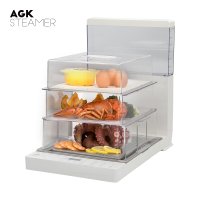 AGK 스마트 스티머 3단찜기_AKST-N6000W