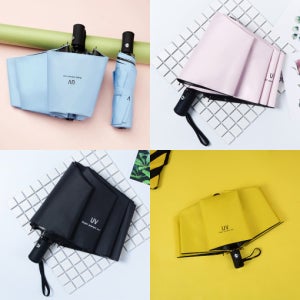 로랜텍 경량 골프 UV 자외선 차단 양산 3단 자동우산