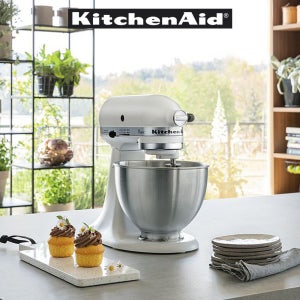 [KitchenAid] 키친에이드 5K45SS 4.5쿼터 틸트 헤드 믹서 미국 공식 수입품 업소용 스탠드 베이커리