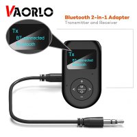 AUX 차량용블루투스리시버 무선 카플레이 VAORLO Bluetooth 5.0 오디오