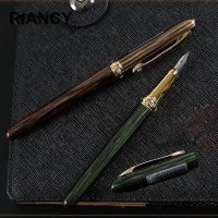 서예배우기 서예 만년필 고품질 금속 잉크 펜 펜촉 편지지 럭셔리 Penna Stylo