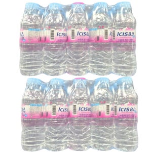 300ml 40병 아이시스 8.0 맑은샘물 안전한 물 배송 배달 1.5 에코 아이리스 300 정기