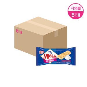 [대용량] 해태 웨하스 크림, 딸기 (50g X 40개)
