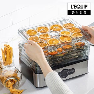 리큅 미니 식품건조기 야채 소형 고추건조기 가정용 5단 LOD-ST500BK